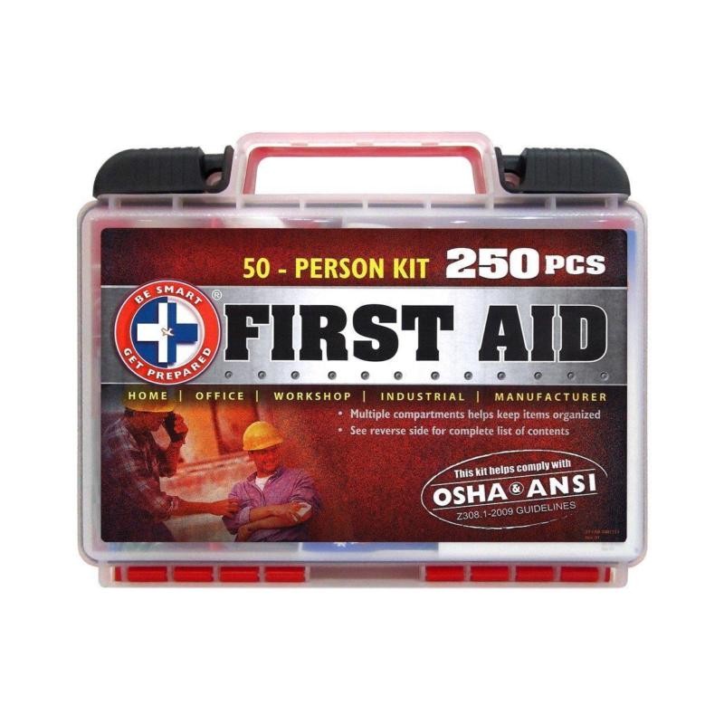 Total Resources - 50 Person First-Aid Kit (250 Pcs)