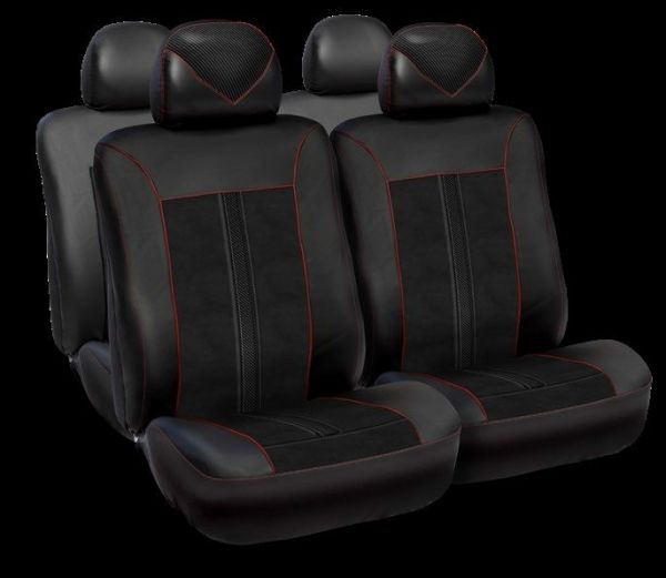 GTS Seat Covers 043 Black/Red